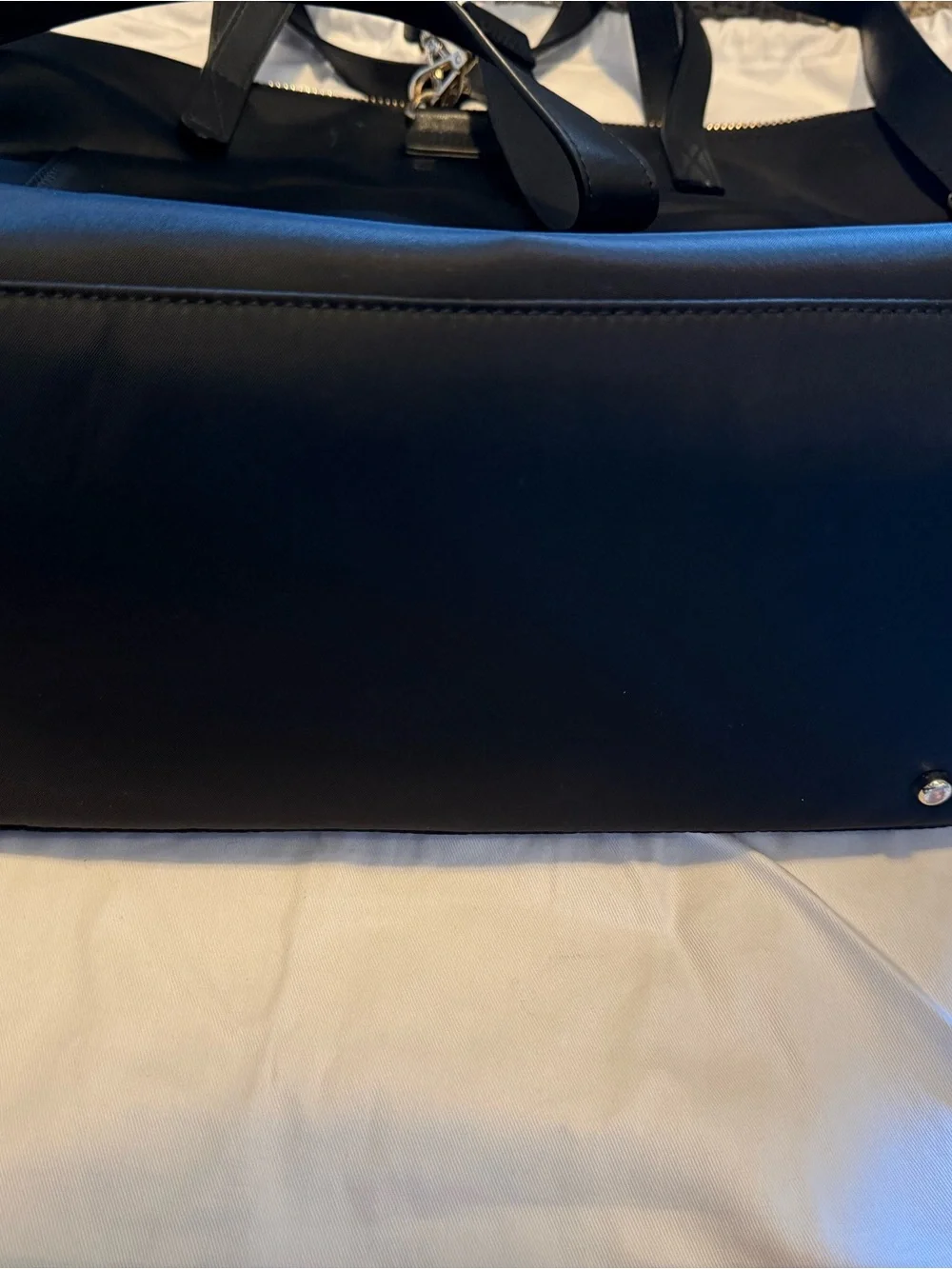 Mina Baie Black Nylon Amelia Bag